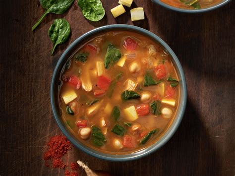 Spanish Style Chicken And Chickpea Soup