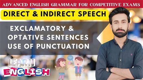 Direct And Indirect Speech In English Grammar Exclamatory And