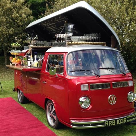 Vintage Volkswagen Camper Van Transformed Into Mobile Bar