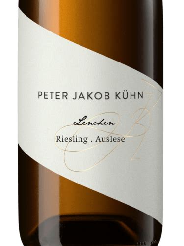 Peter Jakob Kühn Oestricher Lenchen Riesling Auslese Vivino Singapura