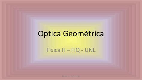 Óptica Geométrica Online Aria uDocz