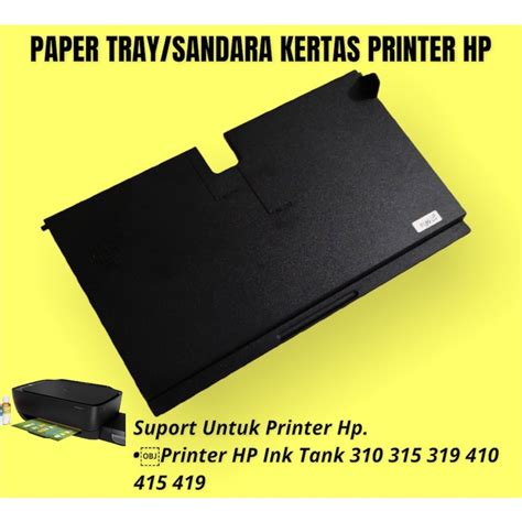 Jual Paper Tray Sandaran Kertas Printer HP Ink Tank 310 315 319 410 415