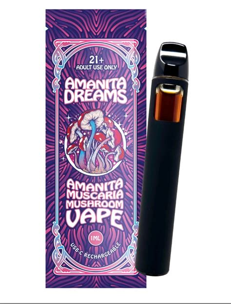 Amanita Dreams Mushroom Vape Red Emperor Collective