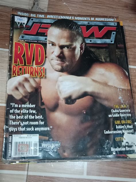 Wwe Raw Magazine Hobbies And Toys Books And Magazines Magazines On Carousell