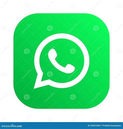 Green Whatsapp Logo For Web And App Ui. Cartoon Vector | CartoonDealer ...