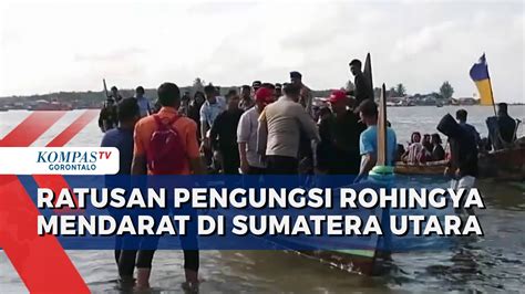 Ratusan Pengungsi Rohingya Mendarat Di Sumut Ada Dugaan TPPO Apa