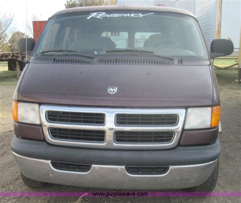 2001 Dodge Ram Van B1500 In Girard Ks Item 4323 Sold Purple Wave