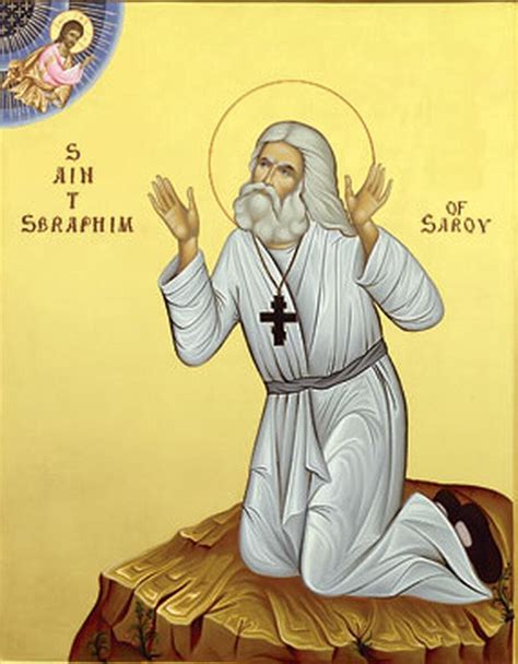 Orthodox Icon Of Saint Seraphim Of Sarov Icons