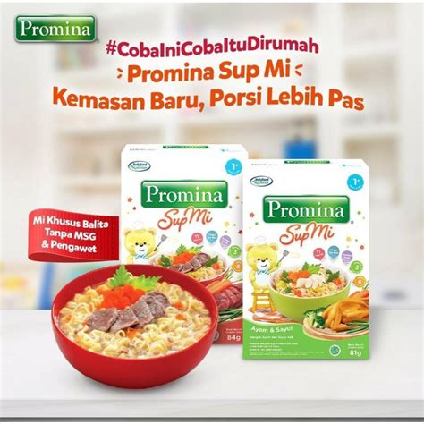 Jual Bayi Bubur Sereal Promina Sup Mi Mpasi Anak Mulai Usia Tahun