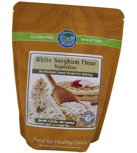 White Sorghum Flour Superfine Authentic Foods