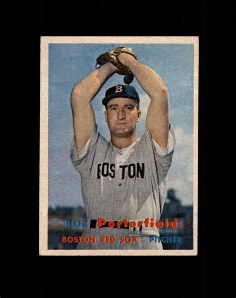 Topps Baseball Bob Porterfield Starx Ex Mt Cs Ebay