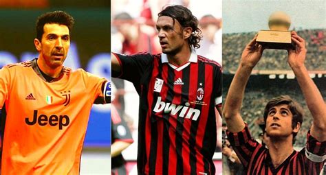 Top 10 Italian football legends of all time