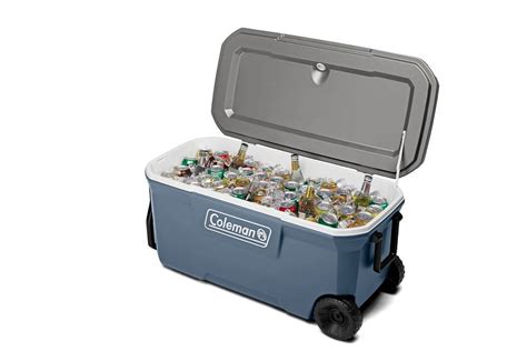 Coleman 316 Series 100qt Hard Chest Wheeled Cooler Lakeside Blue