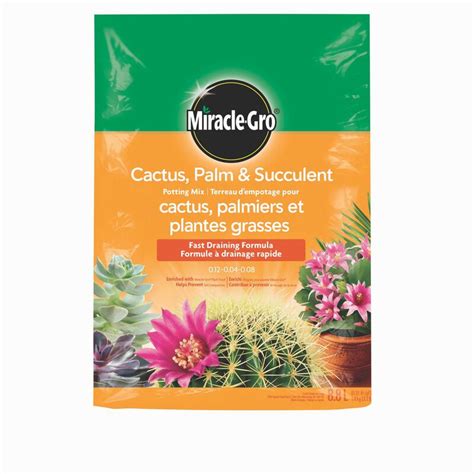 Miracle Gro Cactus Palm And Succulent Potting Mix Miracle Gro Canada