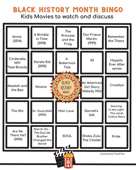 Black History Month Bingo Free Printable FREE Printable A Z