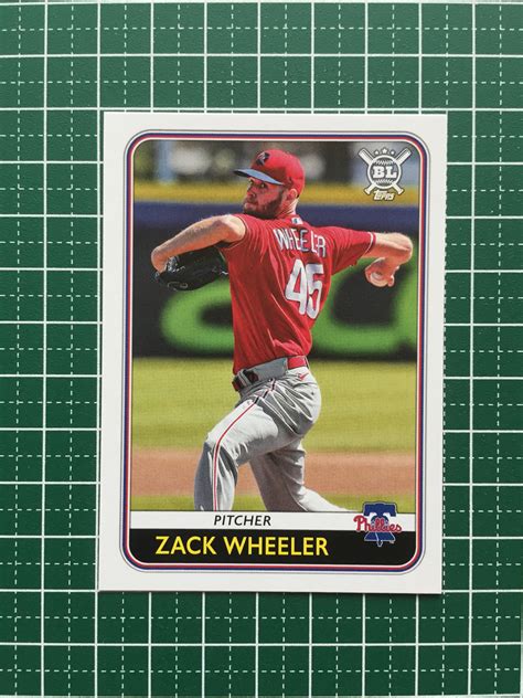 TOPPS MLB 2020 BIG LEAGUE 183 ZACK WHEELER PHILADELPHIA PHILLIES ベース