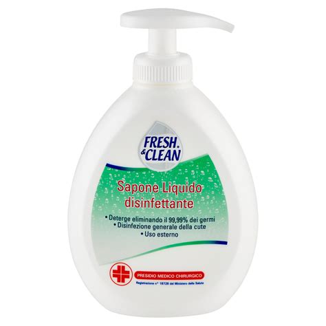 Fresh Clean Sapone Liquido Disinfettante 300 Ml Carrefour