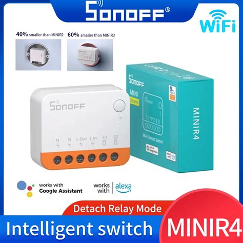 SONOFF MINI R4 Wifi Switch Module Wi Fi 2 Way Switch Smart Home Module