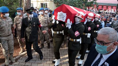 Şehit Piyade Uzman Onbaşı Ömer Kahya Kahramanmaraş ta son yolculuğuna