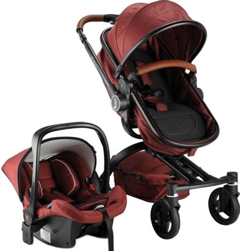 Babyhope BH 3005 Turner 360 Kırmızı Travel Sistem Bebek Arabası