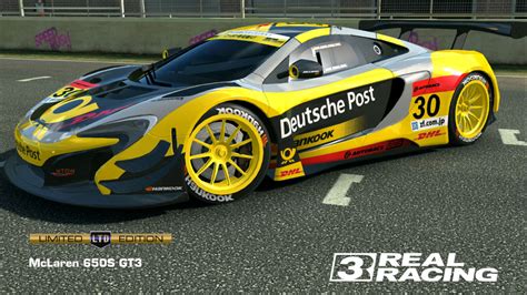 Real Racing Skin Mclaren S Gt Skin Deutsche Post