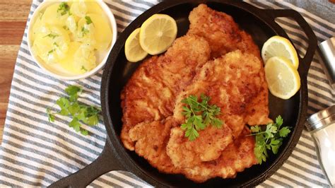 Schnitzel Breaded Pork Cutlets Youtube