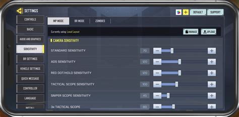 CoD Mobile Best Settings Sensitivity Guide 2022 Tech How