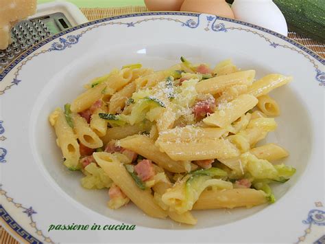 Carbonara Zucchine E Pancetta Ricetta Primi Piatti