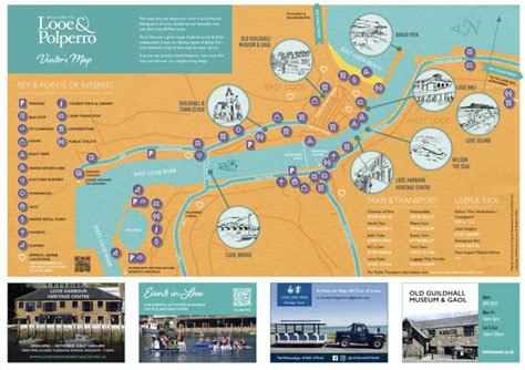 Visitors Map Welcome To Looe Polperro