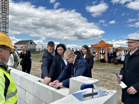 Kamień węgielny pod budowę ośrodka w Śliwnikach Kurier Ostrowski