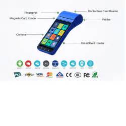 China Emv G Handheld Biometric Fingerprint Android Pos System With