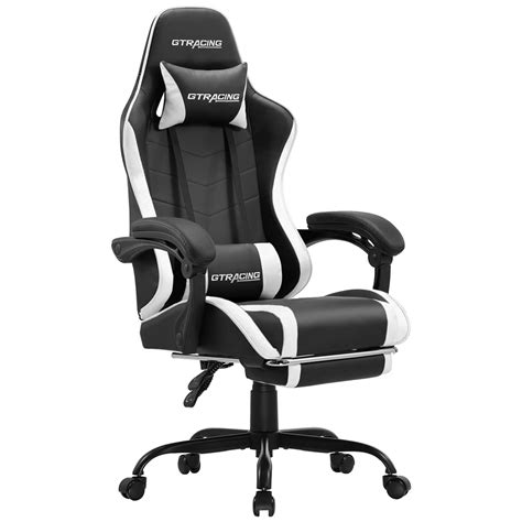 Gtracing Gtwd 200 Gaming Chair With Footrest Height Adjustable Office