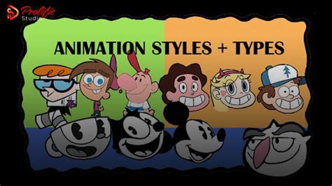 Different Types of 2D Animation Styles