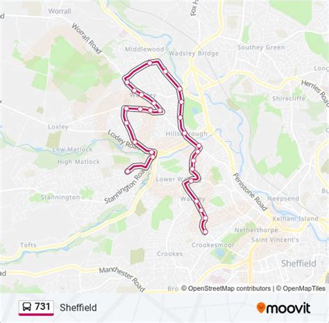 731 Route Schedules Stops And Maps Walkley Updated