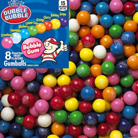 Dubble Bubble Assorted Gumballs 508500count