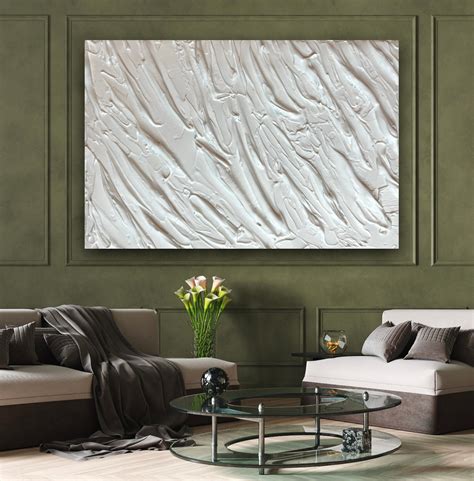 Wabi Sabi Art, Wabi Sabi Wall Art, White Textured Wall Art, Nordic Wall ...