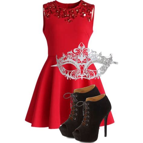 Caroline Forbes Inspired Masquerade Outfit Masquerade Outfit