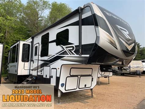 New 2023 Keystone Rv Raptor 415 Toy Hauler Fifth Wheel At Markquart Rv