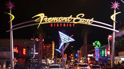 Fremont East District Fremont Street Downtown Las Vegas