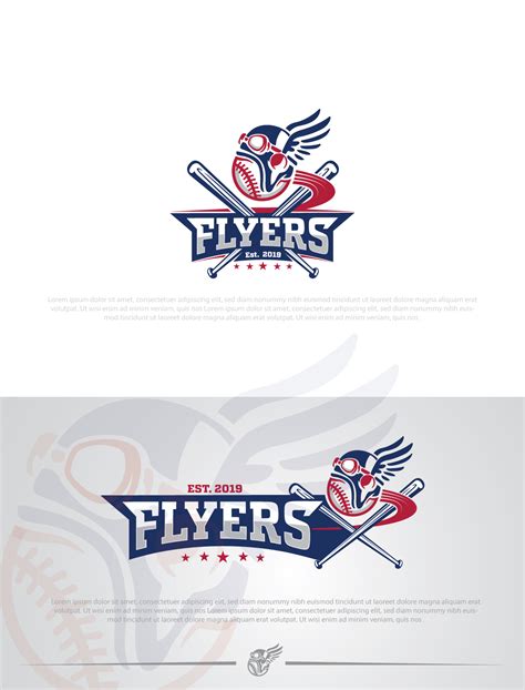 Flyers Baseball team logo design :: Behance