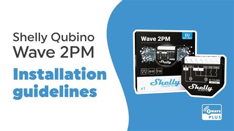 Shely Qubino Wave Pm Installation Video Youtube