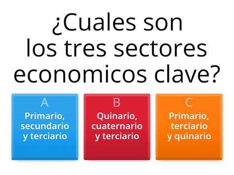 Divicion De Actividades Economicas En Mexico Quiz