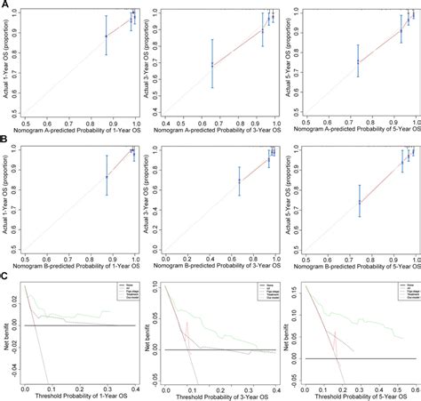 The Calibration Curves And Decision Curve Analysis For Predicting