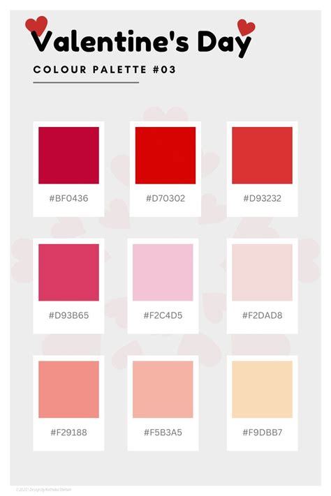 Valentine's Day Color Palette