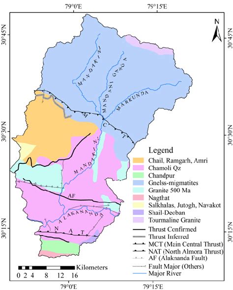 Geological And Tectonic Setting Of Rudraprayag District India