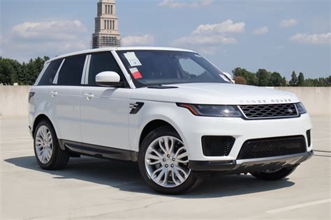 New 2020 Land Rover Range Rover Sport Hse 4d Sport Utility In Falls Church 16782l Beyer Auto