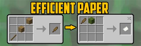 Minecraft Paper Recipe