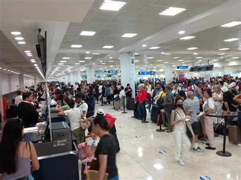 Aumenta 10 los vuelos en el aeropuerto de Cancún previo al Día de