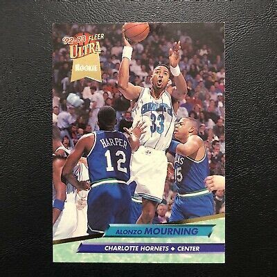 Alonzo Mourning Fleer Ultra Rookie Ebay In Alonzo