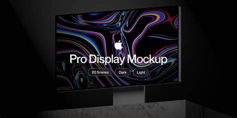 Apple Pro Display Xdr Mockup Figma